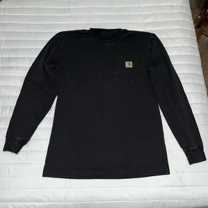 Small Carhartt Black Long Sleeve T-Shirt